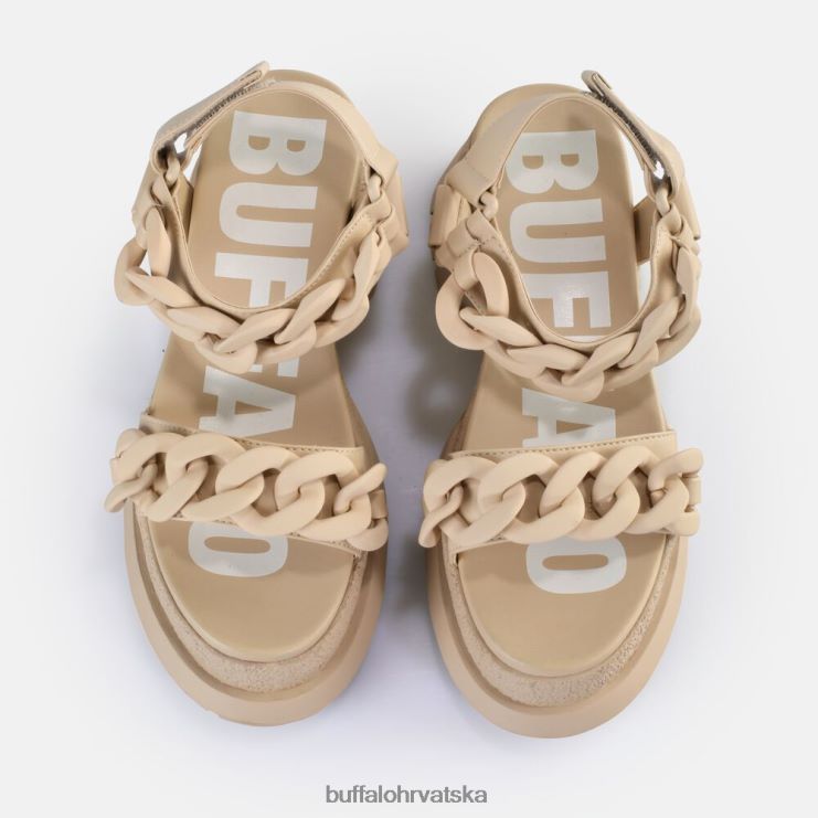 krema Buffalo rude lančane sandale s platformom veganske |sandale TDD6T29